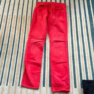 Men’s Polo Red Jeans